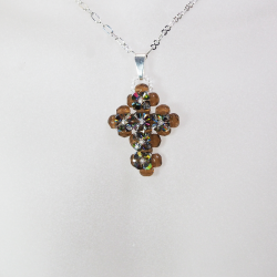 Pendant 40cm - Ciara-Silver Chain - Pendant 40cm - Laiton argenté